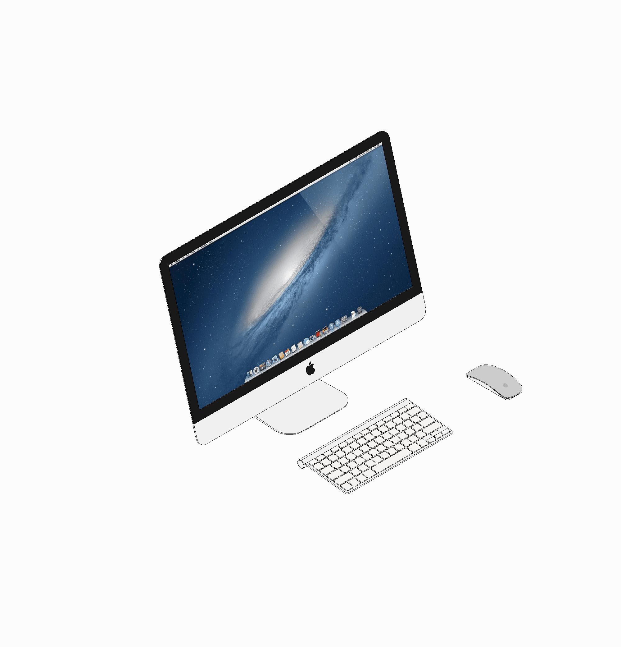 Máy tính MAC Family revit