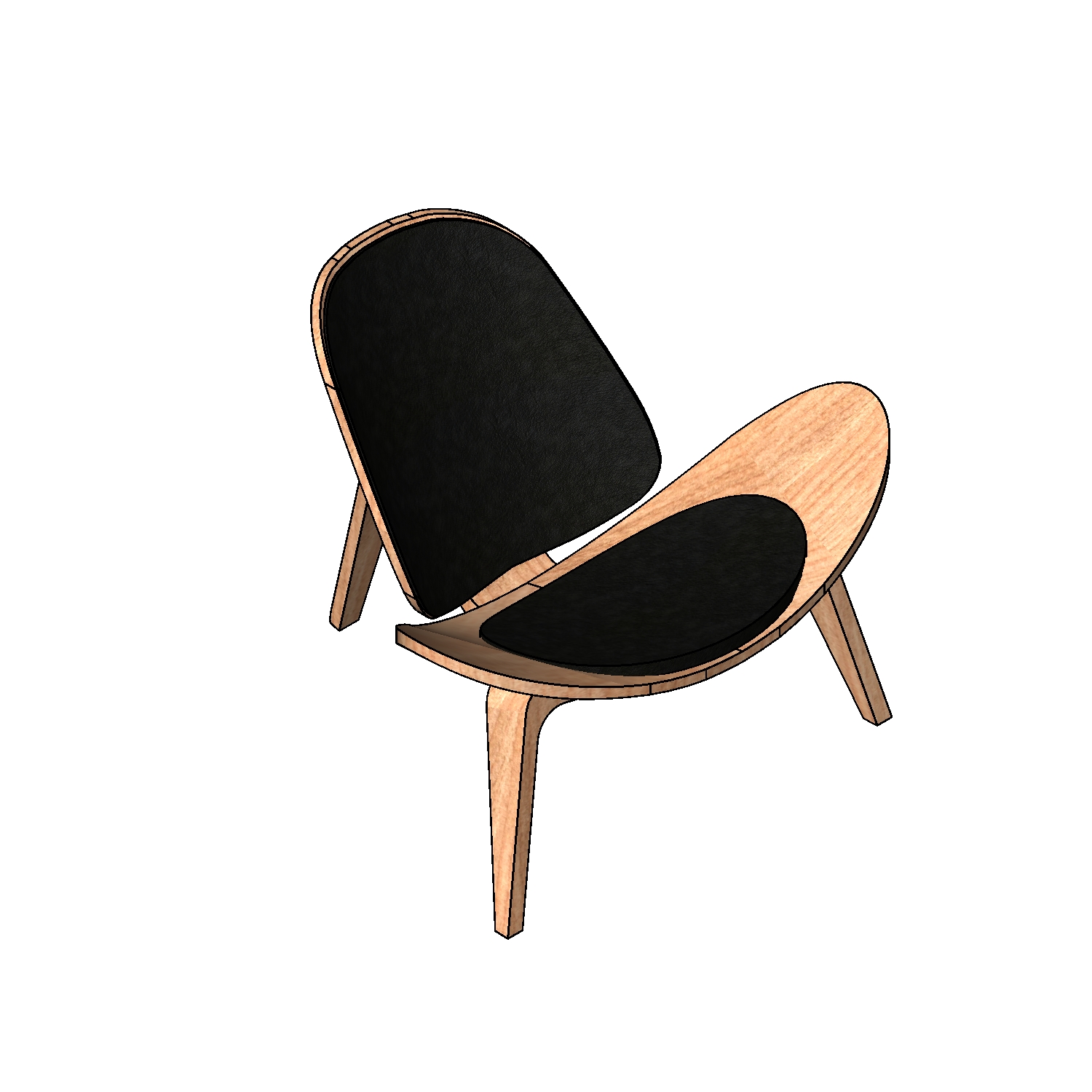 Ghế Thư Giãn Artemis Lounger 0040 - Family Revit